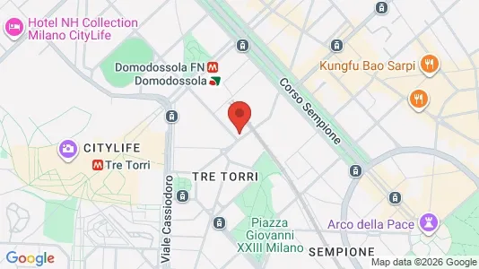 Apartments for rent i Milano Zona 1 - Centro storico - kort over placeringen