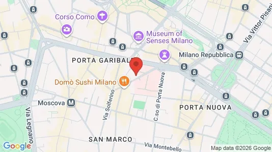 Apartments for rent i Milano Zona 1 - Centro storico - kort over placeringen