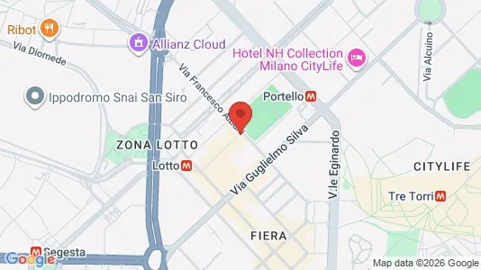Apartments for rent i Milano Zona 7 - Baggio, De Angeli, San Siro - kort over placeringen