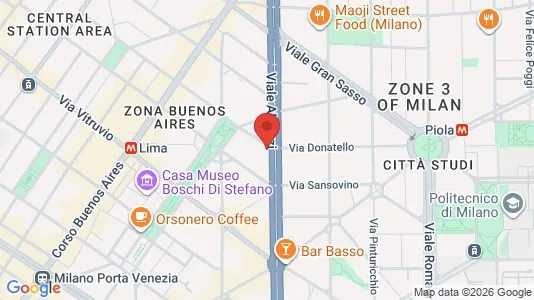 Apartments for rent i Milano Zona 1 - Centro storico - kort over placeringen