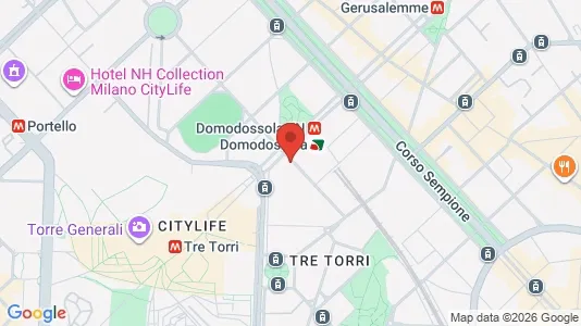 Apartments for rent i Milano Zona 1 - Centro storico - kort over placeringen