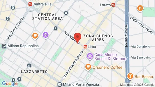 Apartments for rent i Milano Zona 2 - Stazione Centrale, Gorla, Turro, Greco, Crescenzago - kort over placeringen
