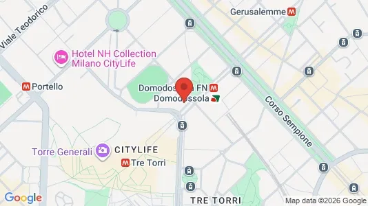 Apartments for rent i Milano Zona 1 - Centro storico - kort over placeringen