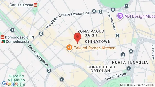 Apartments for rent i Milano Zona 1 - Centro storico - kort over placeringen