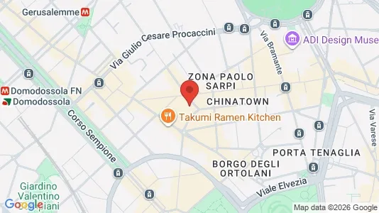 Apartments for rent i Milano Zona 1 - Centro storico - kort over placeringen