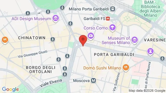 Apartments for rent i Milano Zona 1 - Centro storico - kort over placeringen