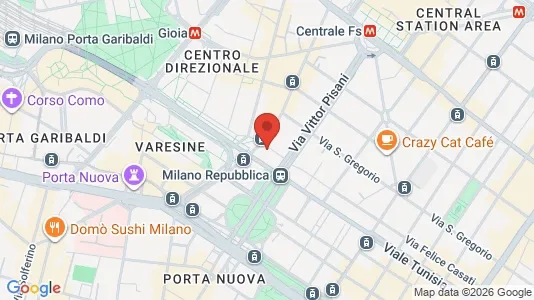 Apartments for rent i Milano Zona 2 - Stazione Centrale, Gorla, Turro, Greco, Crescenzago - kort over placeringen