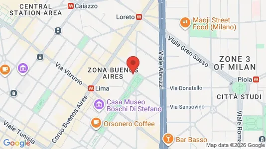 Apartments for rent i Milano Zona 1 - Centro storico - kort over placeringen