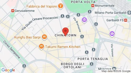 Rooms for rent i Milano Zona 1 - Centro storico - kort over placeringen