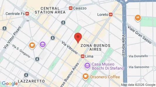 Apartments for rent i Milano Zona 1 - Centro storico - kort over placeringen