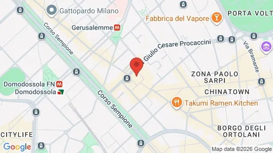 Apartments for rent i Milano Zona 1 - Centro storico - kort over placeringen