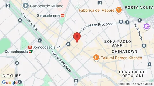 Apartments for rent i Milano Zona 1 - Centro storico - kort over placeringen