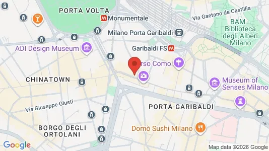 Apartments for rent i Milano Zona 1 - Centro storico - kort over placeringen