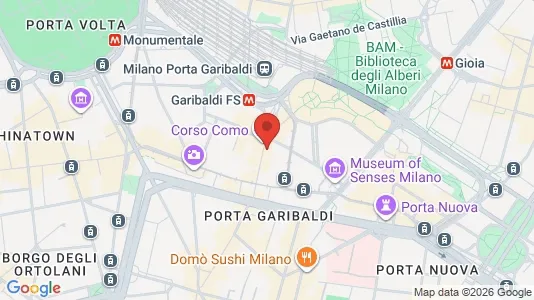 Apartments for rent i Milano Zona 1 - Centro storico - kort over placeringen