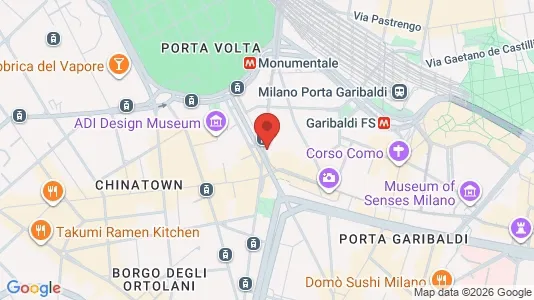 Apartments for rent i Milano Zona 1 - Centro storico - kort over placeringen