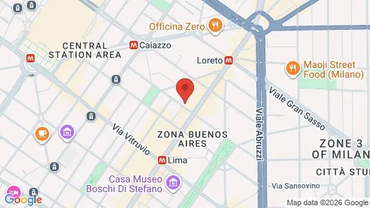 Apartments for rent i Milano Zona 2 - Stazione Centrale, Gorla, Turro, Greco, Crescenzago - kort over placeringen