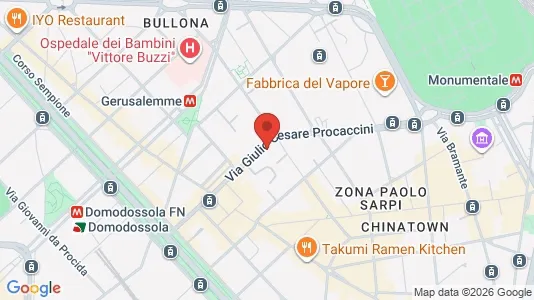 Apartments for rent i Milano Zona 1 - Centro storico - kort over placeringen