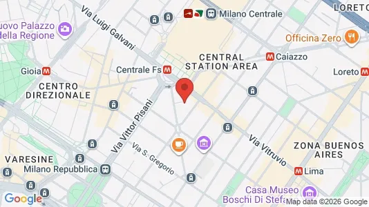 Apartments for rent i Milano Zona 2 - Stazione Centrale, Gorla, Turro, Greco, Crescenzago - kort over placeringen