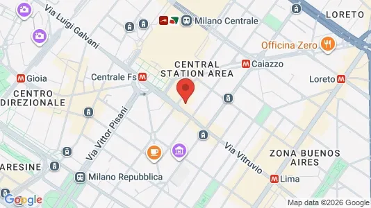 Apartments for rent i Milano Zona 2 - Stazione Centrale, Gorla, Turro, Greco, Crescenzago - kort over placeringen