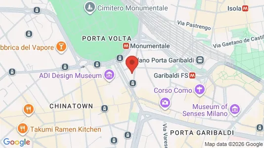 Apartments for rent i Milano Zona 1 - Centro storico - kort over placeringen