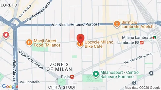 Apartments for rent i Milano Zona 3 - Porta Venezia, Città Studi, Lambrate - kort over placeringen