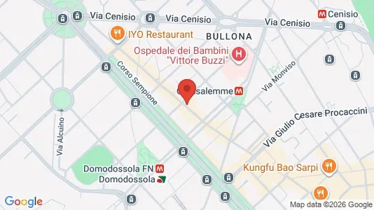 Apartments for rent i Milano Zona 1 - Centro storico - kort over placeringen