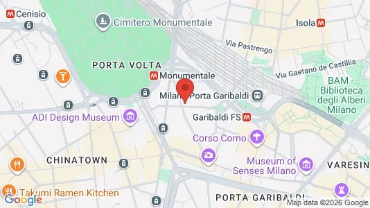 Apartments for rent i Milano Zona 1 - Centro storico - kort over placeringen