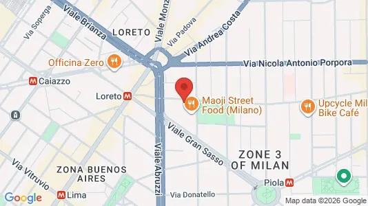 Rooms for rent i Milano Zona 3 - Porta Venezia, Città Studi, Lambrate - kort over placeringen