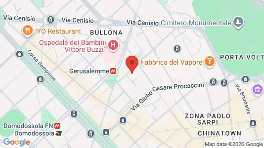 Apartments for rent i Milano Zona 1 - Centro storico - kort over placeringen