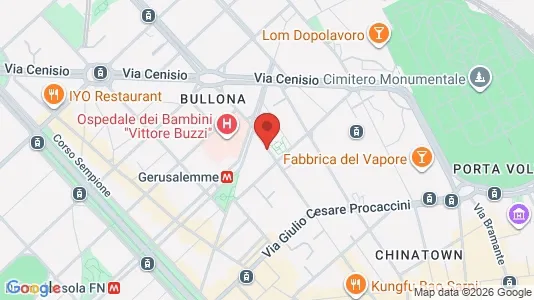 Apartments for rent i Milano Zona 1 - Centro storico - kort over placeringen