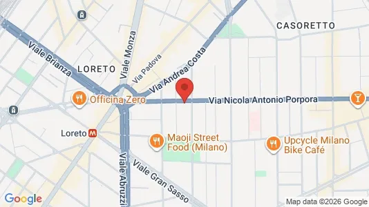 Apartments for rent i Milano Zona 3 - Porta Venezia, Città Studi, Lambrate - kort over placeringen
