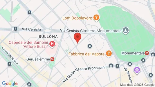 Apartments for rent i Milano Zona 1 - Centro storico - kort over placeringen