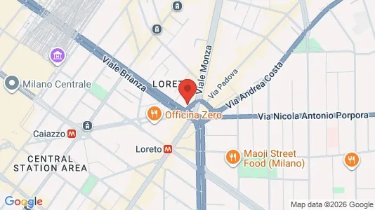 Apartments for rent i Milano Zona 2 - Stazione Centrale, Gorla, Turro, Greco, Crescenzago - kort over placeringen