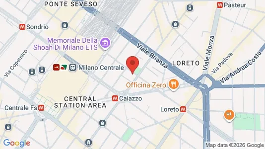 Apartments for rent i Milano Zona 2 - Stazione Centrale, Gorla, Turro, Greco, Crescenzago - kort over placeringen