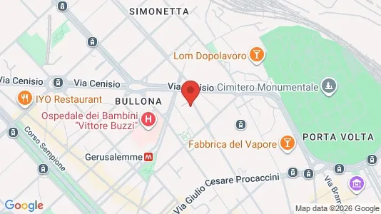 Apartments for rent i Milano Zona 1 - Centro storico - kort over placeringen