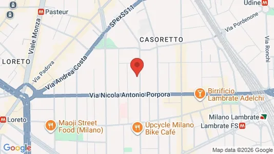 Apartments for rent i Milano Zona 3 - Porta Venezia, Città Studi, Lambrate - kort over placeringen
