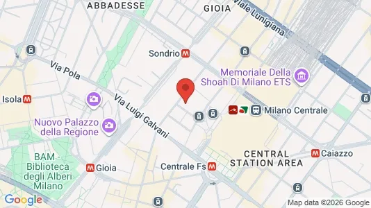 Apartments for rent i Milano Zona 2 - Stazione Centrale, Gorla, Turro, Greco, Crescenzago - kort over placeringen
