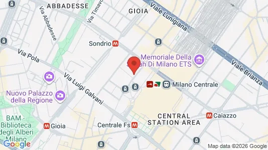 Apartments for rent i Milano Zona 2 - Stazione Centrale, Gorla, Turro, Greco, Crescenzago - kort over placeringen
