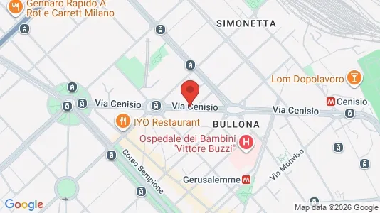 Apartments for rent i Milano Zona 1 - Centro storico - kort over placeringen
