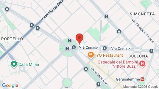 Apartments for rent i Milano Zona 1 - Centro storico - kort over placeringen
