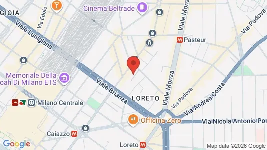 Apartments for rent i Milano Zona 2 - Stazione Centrale, Gorla, Turro, Greco, Crescenzago - kort over placeringen