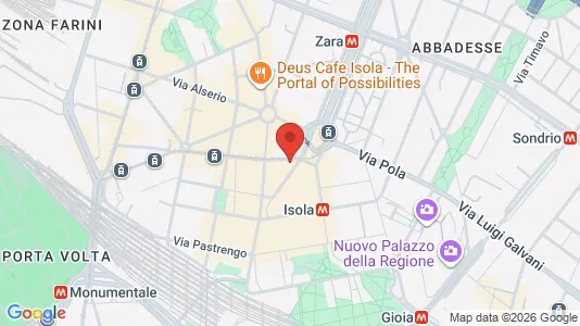 Apartments for rent i Milano Zona 9 - Porta Garibaldi, Niguarda - kort over placeringen