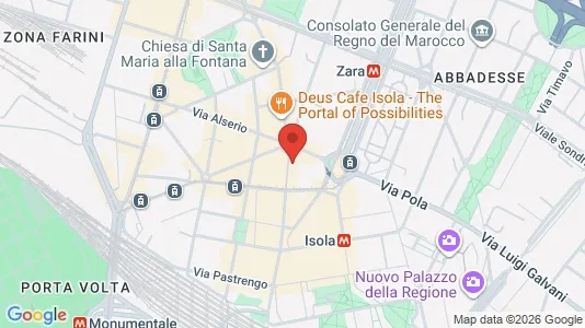 Rooms for rent i Milano Zona 9 - Porta Garibaldi, Niguarda - kort over placeringen