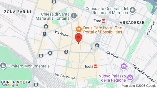 Apartments for rent i Milano Zona 9 - Porta Garibaldi, Niguarda - kort over placeringen