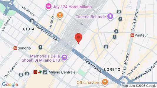 Apartments for rent i Milano Zona 2 - Stazione Centrale, Gorla, Turro, Greco, Crescenzago - kort over placeringen