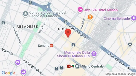 Rooms for rent i Milano Zona 2 - Stazione Centrale, Gorla, Turro, Greco, Crescenzago - kort over placeringen