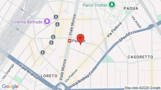 Apartments for rent i Milano Zona 2 - Stazione Centrale, Gorla, Turro, Greco, Crescenzago - kort over placeringen