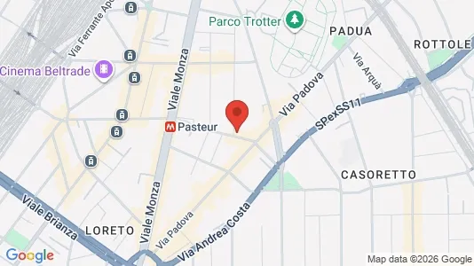 Apartments for rent i Milano Zona 2 - Stazione Centrale, Gorla, Turro, Greco, Crescenzago - kort over placeringen