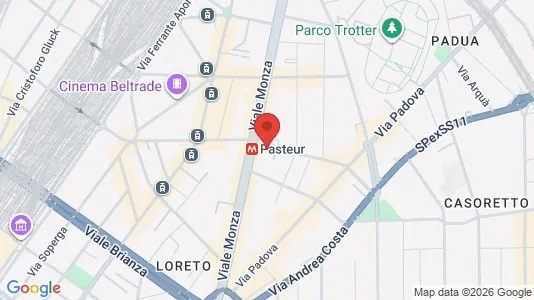 Apartments for rent i Milano Zona 2 - Stazione Centrale, Gorla, Turro, Greco, Crescenzago - kort over placeringen