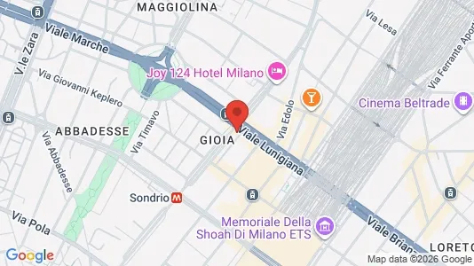 Rooms for rent i Milano Zona 2 - Stazione Centrale, Gorla, Turro, Greco, Crescenzago - kort over placeringen